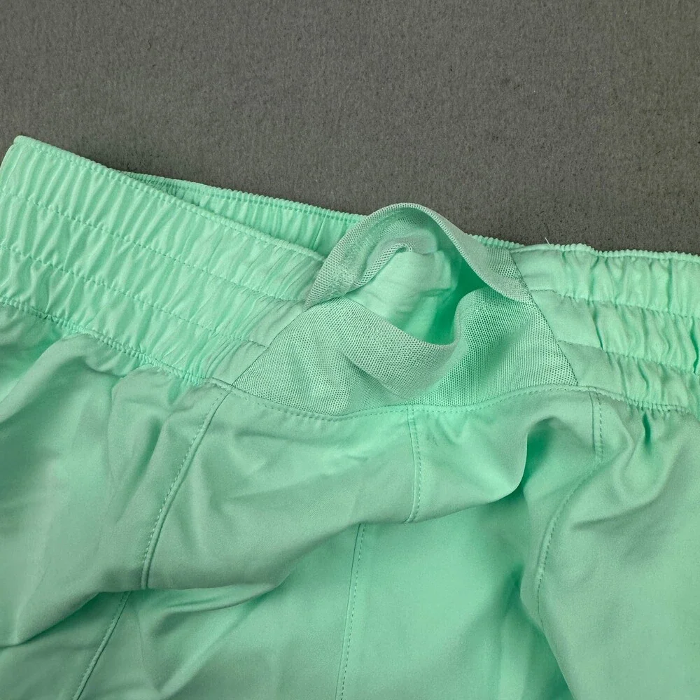 Nike Swift Running Shorts Women Small Green Dri-FIT Reflective Training Lining S